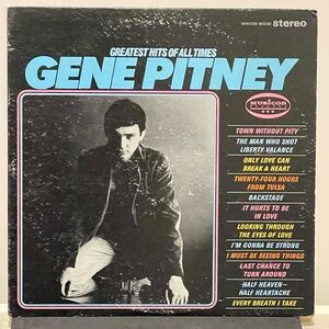 Gene Pitney’s Greatest Hits Of All Times vintage vinyl album (1968)